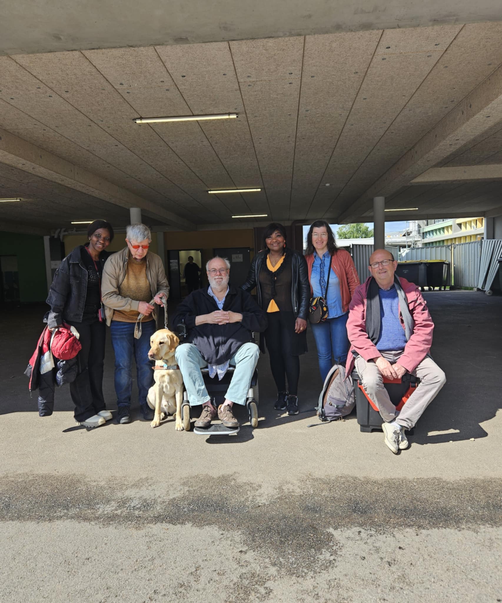 Bénévoles de l’association Handi’Soutien 45 à Ingré